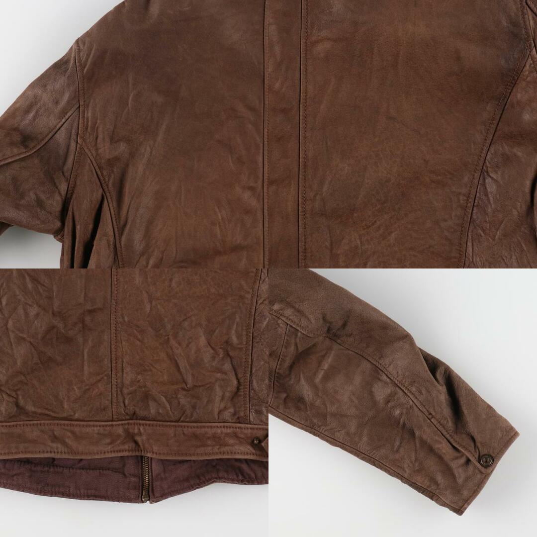 Columbia - 古着 00年代 コロンビア Columbia レザーブルゾン Columbia - 古着 00年代 コロンビア Columbia レザーブルゾン