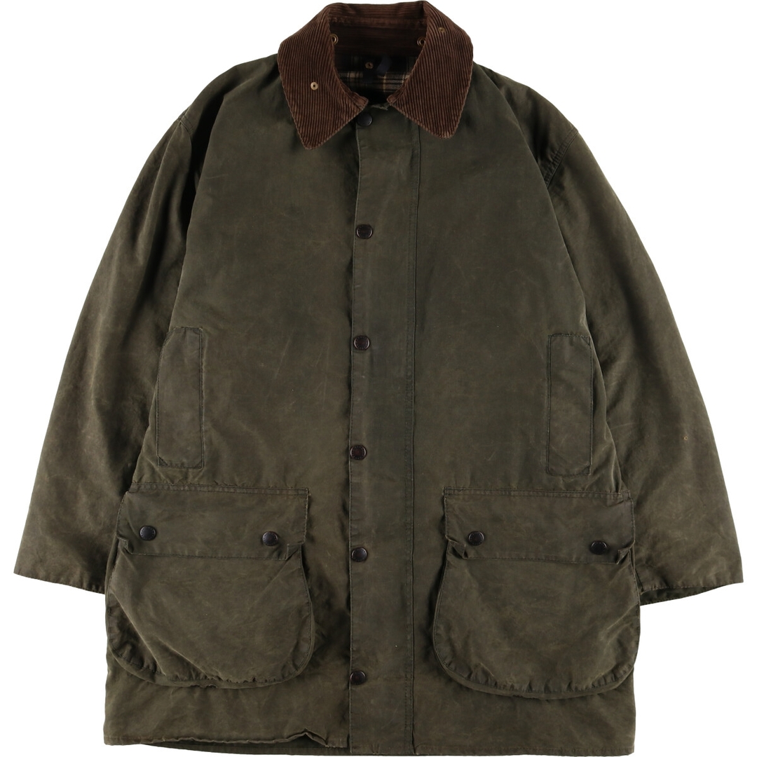 古着 90年代 バブアー Barbour BORDER ボーダー 旧3ワラント 古着 90年代 バブアー Barbour BORDER ボーダー 旧3ワラント