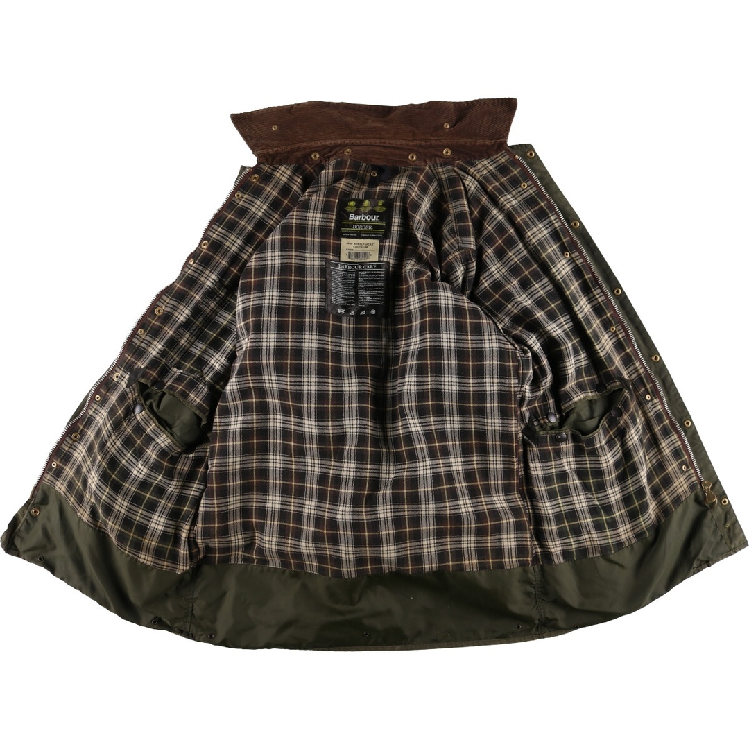 古着 90年代 バブアー Barbour BORDER ボーダー 旧3ワラント 古着 90年代 バブアー Barbour BORDER ボーダー 旧3ワラント