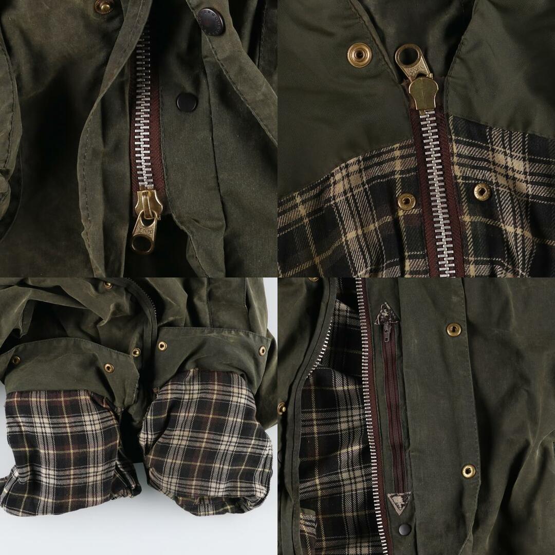 古着 90年代 バブアー Barbour BORDER ボーダー 旧3ワラント 古着 90年代 バブアー Barbour BORDER ボーダー 旧3ワラント