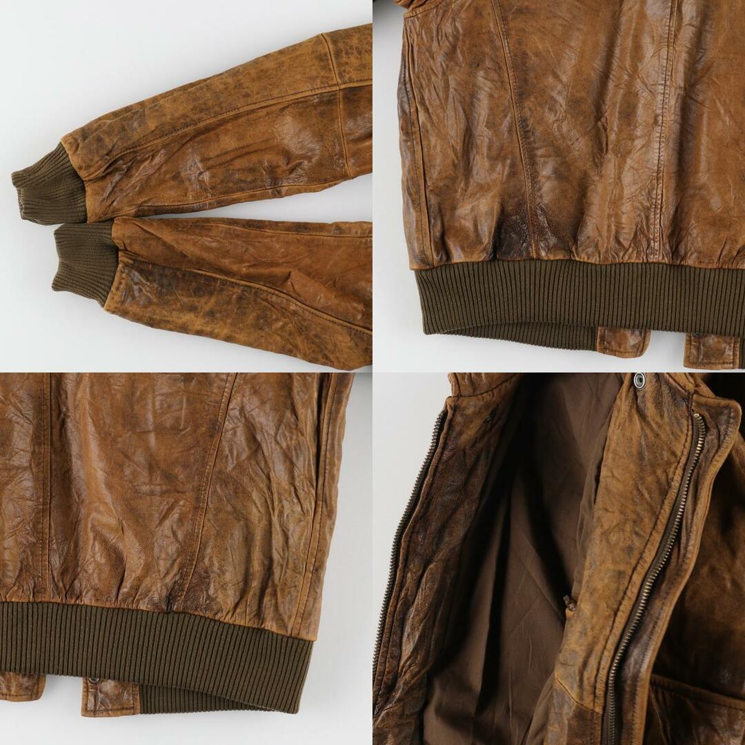 古着 90年代 M.Julian A-2タイプ レザーフライトジャケット 古着 90年代 M.Julian A-2タイプ レザーフライトジャケット