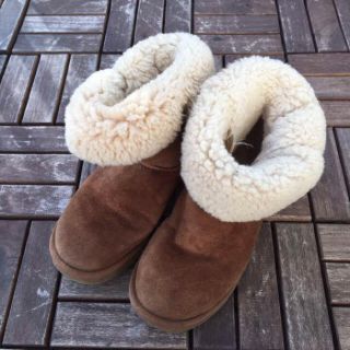 アグ(UGG)のUGG★ベイリーボタン ムートンブーツ(ブーツ)