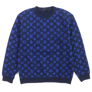 ルイヴィトン 23SS タフタージュ ロゴクルーネック スウェット ルイヴィトン 23SS タフタージュ ロゴクルーネック スウェット