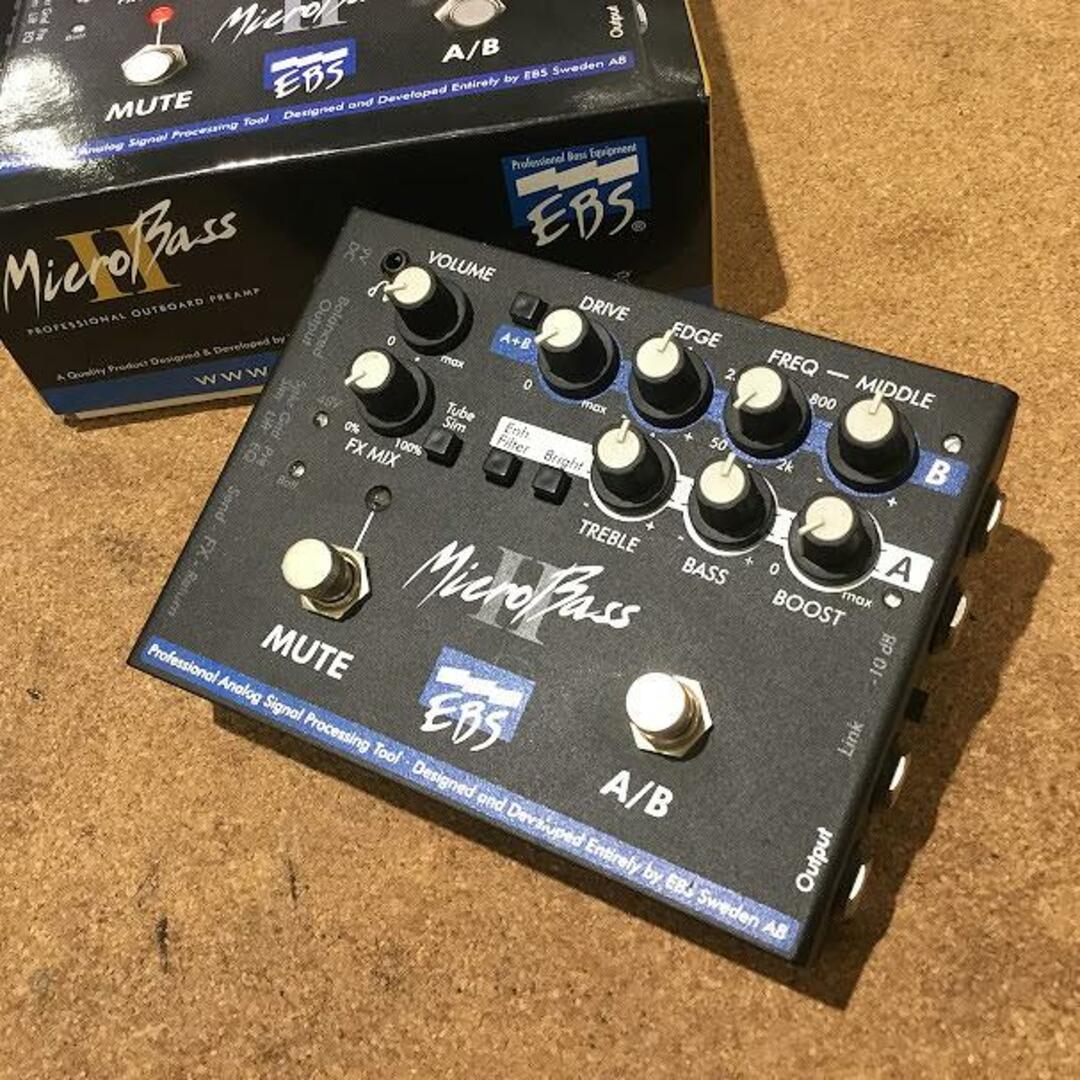 EBS(イー・ビー・エス)/USED/MicroBass II 【USED】ベース用 EBS(イー・ビー・エス)/USED/MicroBass II 【USED】ベース用