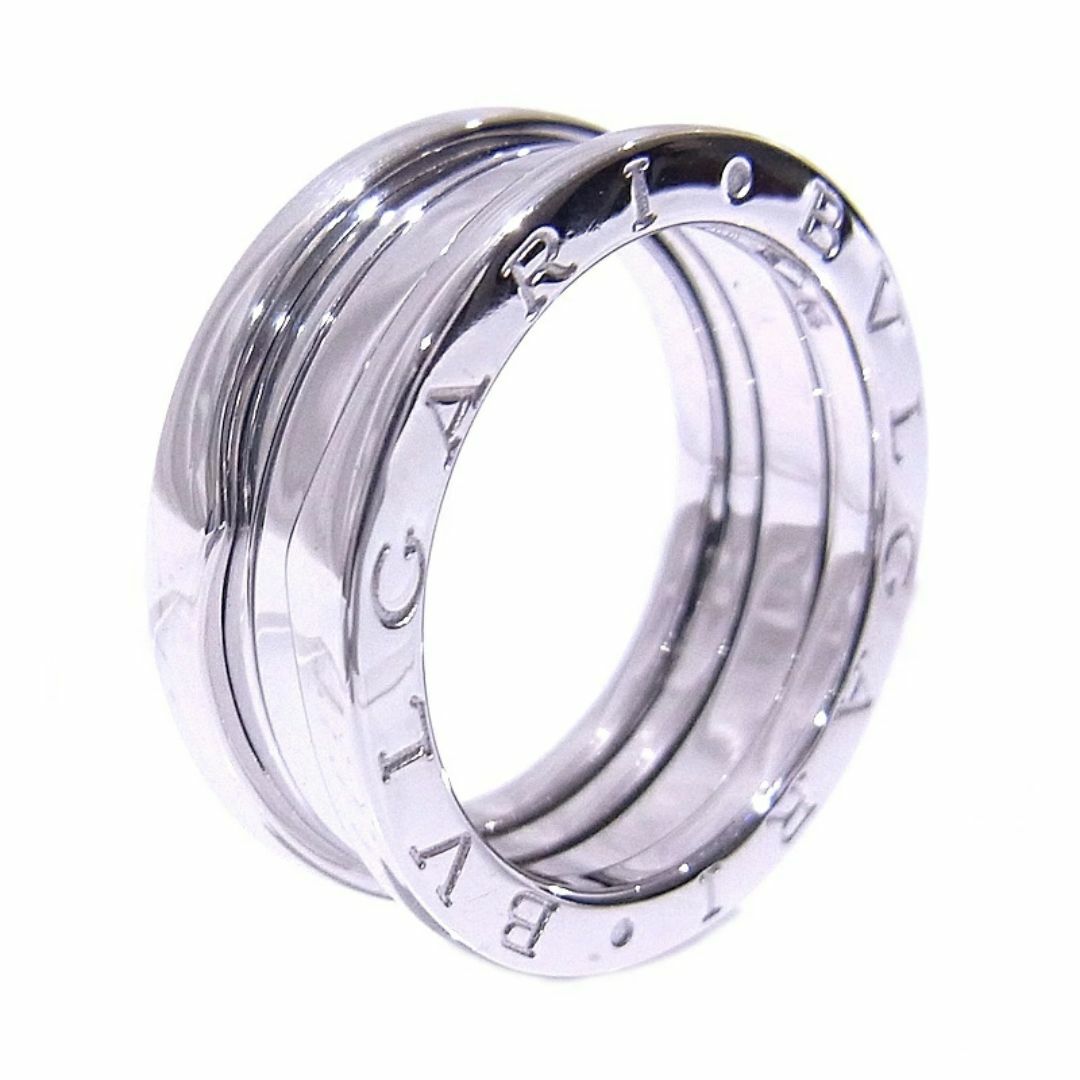 BVLGARI - BVLGARI　ブルガリ ビーゼロワン リング Sサイズ B-zero1 750WG 18Kホワイトゴールド 54サイズ　日本サイズ約13号