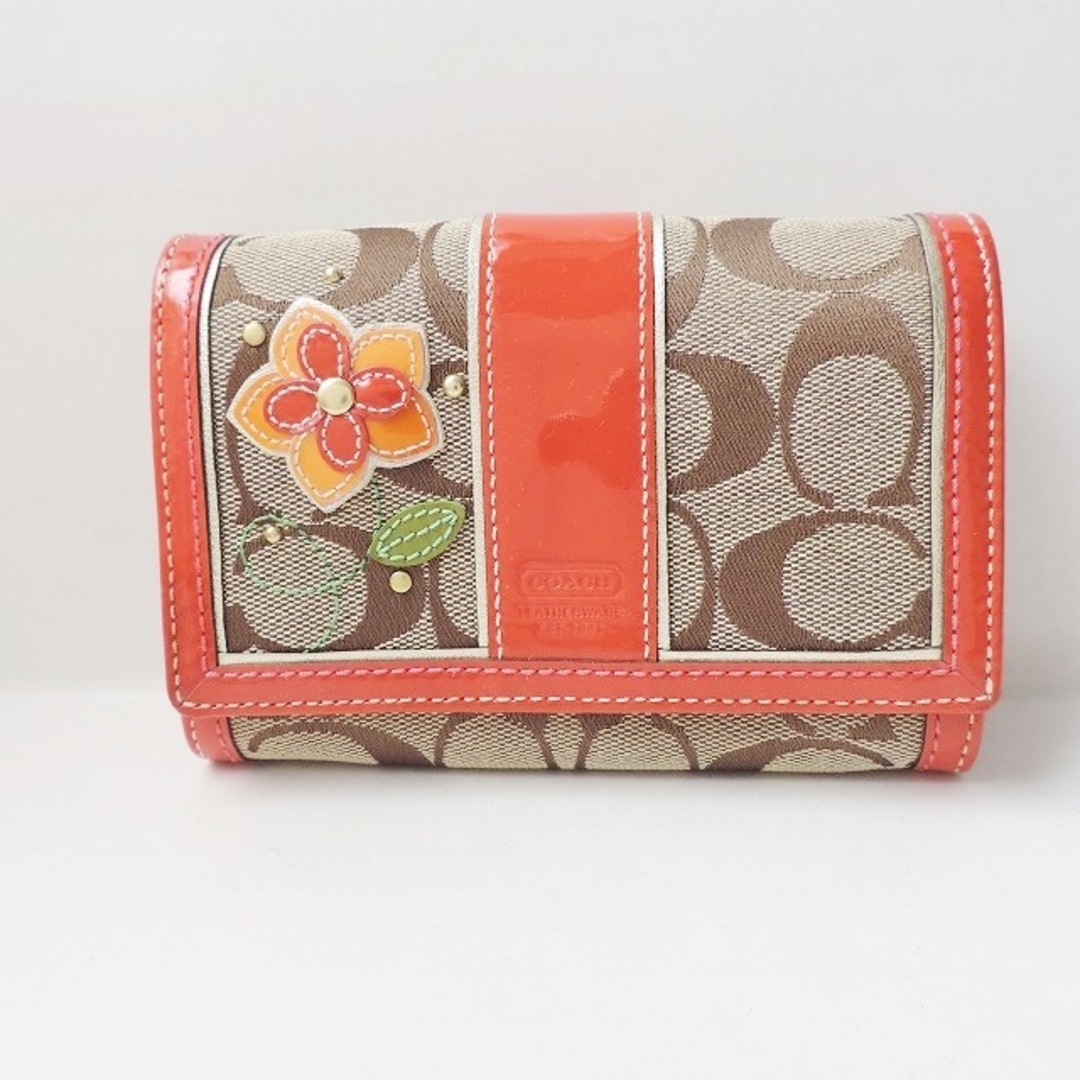 新品☆COACH(コーチ) 短かっ カーキ レッド シグネチャー レザー 新品☆COACH(コーチ) 短かっ カーキ レッド シグネチャー レザー
