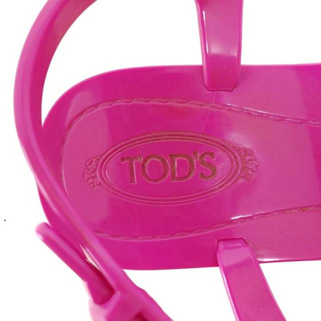 TOD'S - TOD'S(トッズ) サンダル 35 レディース - ピンク×レッド TOD'S - TOD'S(トッズ) サンダル 35 レディース - ピンク×レッド