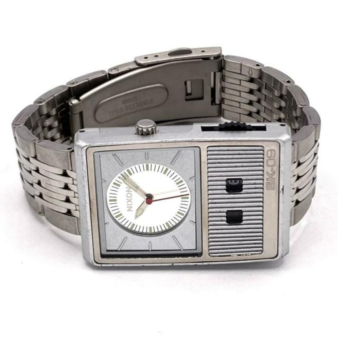 NIXON - NIXON(ニクソン) 腕時計 - SK-09 メンズ シルバーの通販 NIXON - NIXON(ニクソン) 腕時計 - SK-09 メンズ シルバーの通販