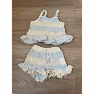 ザラキッズ(ZARA KIDS)のZARA セットアップ 80(ワンピース)