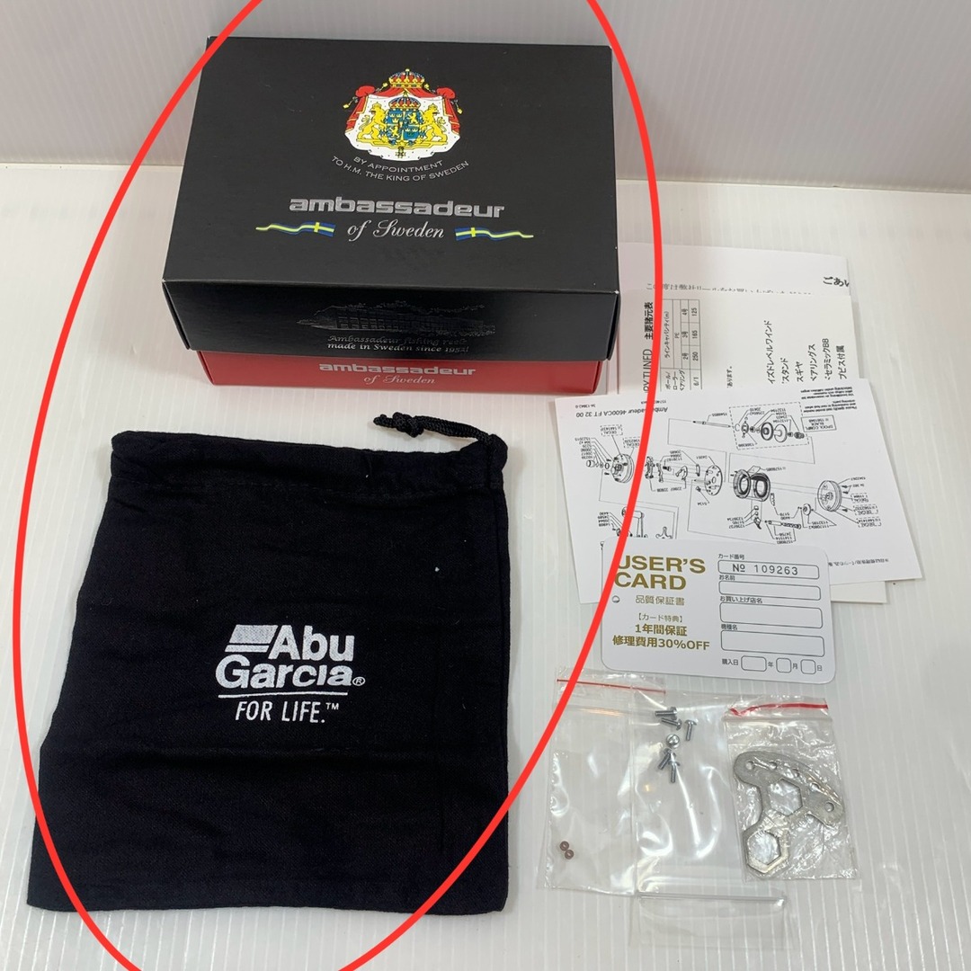 ττAbu Garcia アブガルシア ベイトリール アンバサダー4600CA ττAbu Garcia アブガルシア ベイトリール アンバサダー4600CA