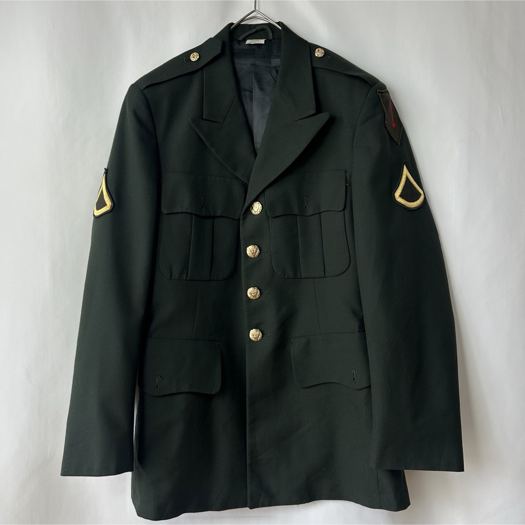 MILITARY - US ARMY 米軍 ミリタリージャケット カーキ 軍服 MILITARY - US ARMY 米軍 ミリタリージャケット カーキ 軍服