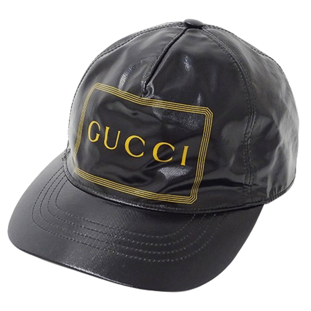 グッチ GUCCI キャップ 帽子 sizeL 59cm 黒 帽子 - 帽子 グッチ GUCCI キャップ 帽子 sizeL 59cm 黒 帽子 - 帽子