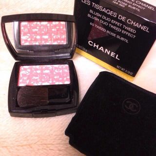 シャネル(CHANEL)のCHANEL♡ツイードチーク(その他)