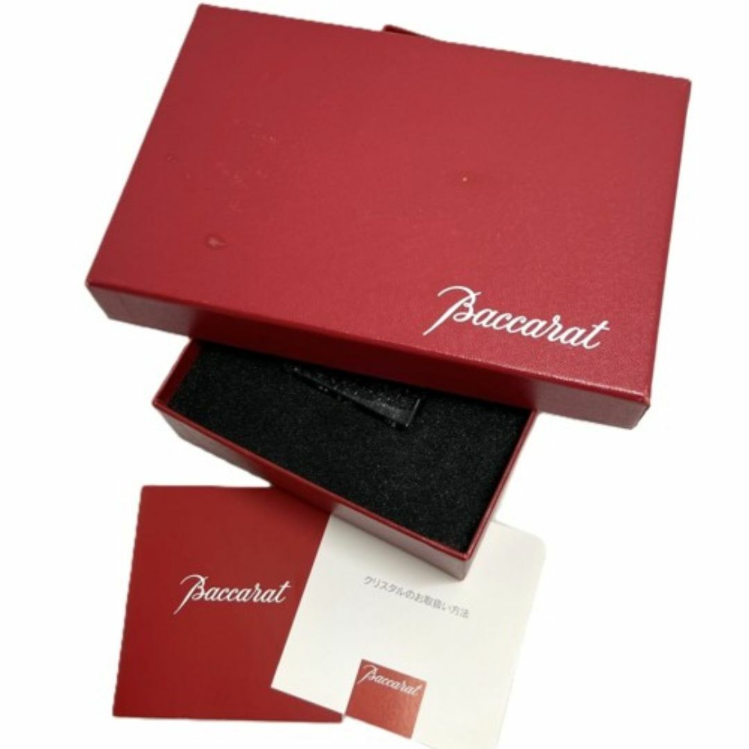 Baccarat バカラ 招き猫 クリア レッド 組み合わさ ペア Sサイズ Baccarat バカラ 招き猫 クリア レッド 組み合わさ ペア Sサイズ