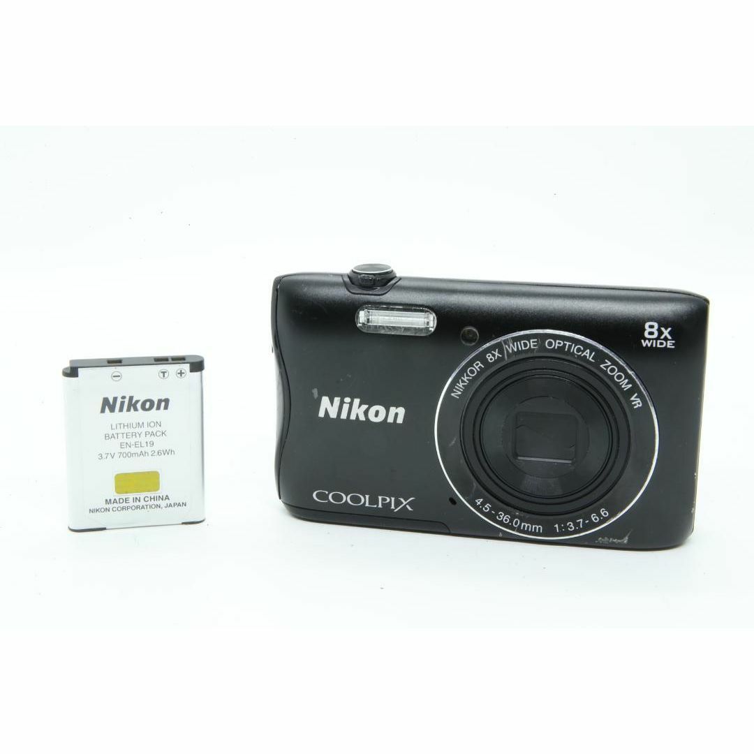 AB+ (良品) Nikon ニコン COOLPIX S3700 ブラック 初期不良返品 AB+ (良品) Nikon ニコン COOLPIX S3700 ブラック 初期不良返品