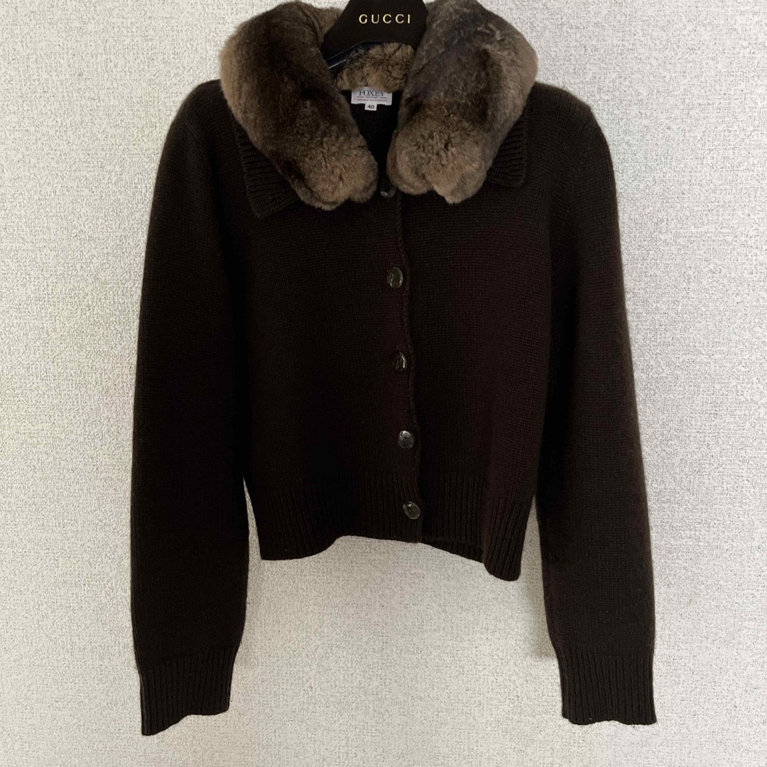 フォクシー チンチラカシミアニット フォクシー チンチラカシミアニット