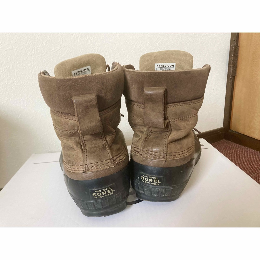 売れ筋がひ贈り物! SOREL - レディース メンズ ブラウン ブーツ ソレル SOREL スノーブーツ