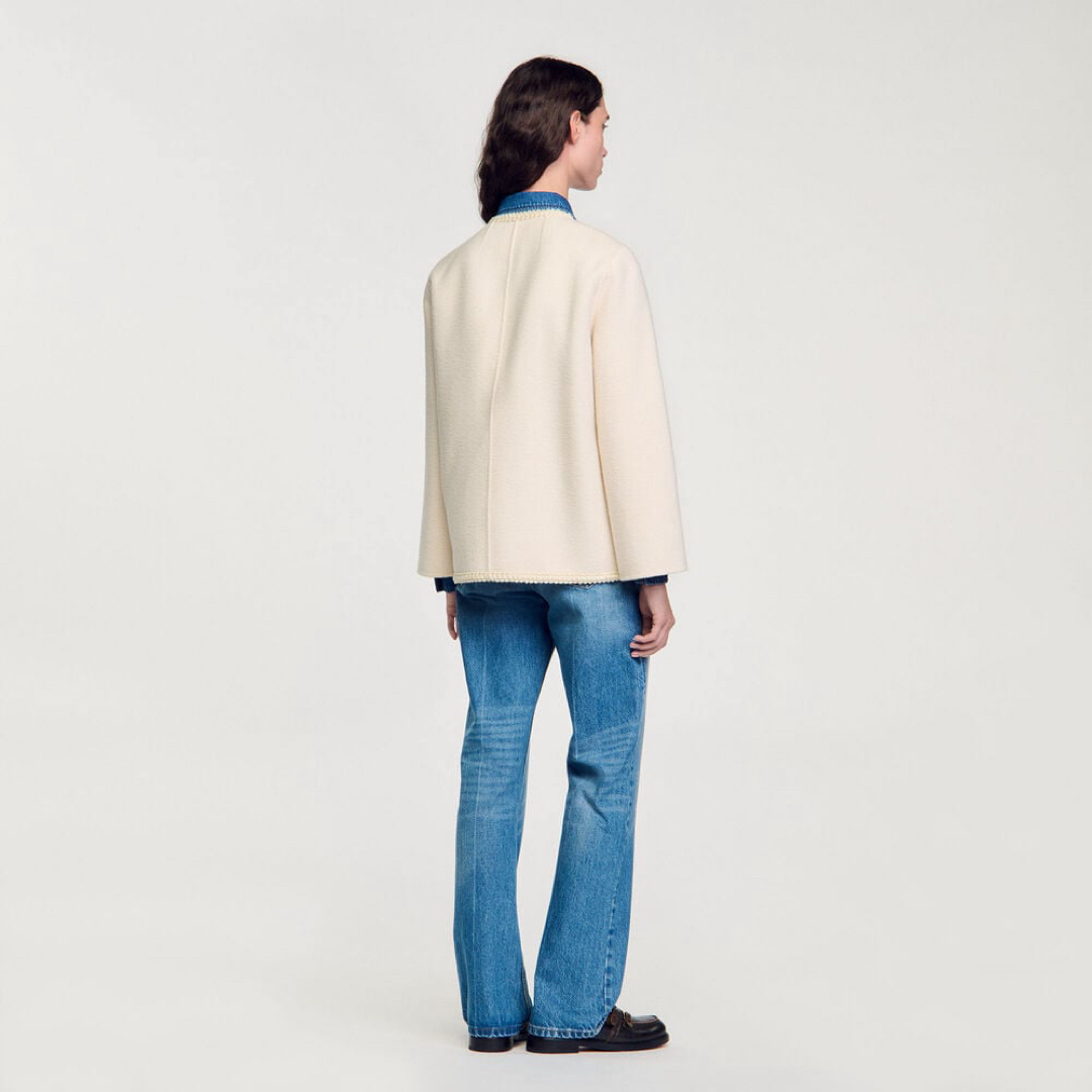 Sandro - ❇️Sandroサンドロ正規24秋新作ウールコート Sandro - ❇️Sandroサンドロ正規24秋新作ウールコート