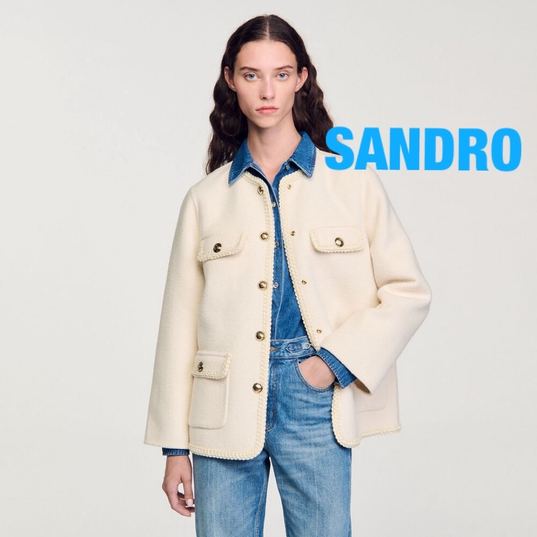 Sandro - ❇️Sandroサンドロ正規24秋新作ウールコート Sandro - ❇️Sandroサンドロ正規24秋新作ウールコート