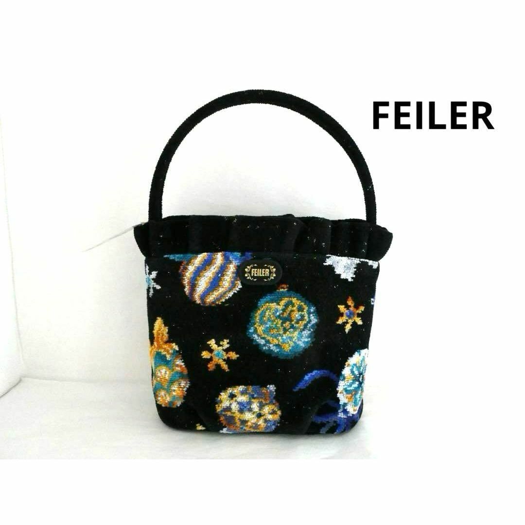 FEILER - 💞フェイラー💞美しいオーナメント柄ダズリング ラメ FEILER - 💞フェイラー💞美しいオーナメント柄ダズリング ラメ