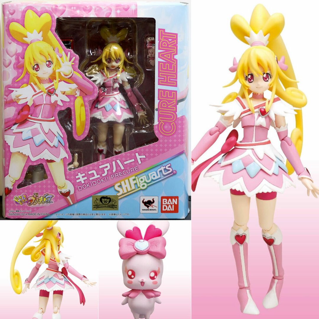 BANDAI(バンダイ)のS.H.Figuarts(フィギュアーツ) キュアハート ドキドキ!プリキュア 完成品 可動フィギュア バンダイ エンタメ/ホビーのフィギュア(アニメ/ゲーム)の商品写真