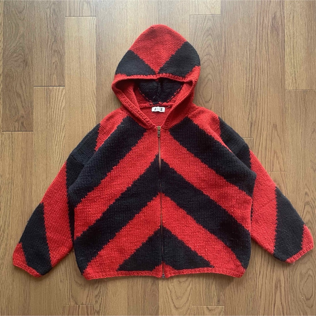 vintage】80s i.s. issey miyake ニットパーカー vintage】80s i.s. issey miyake ニットパーカー