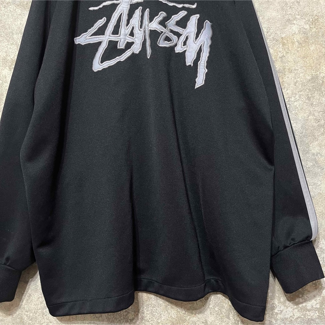 STUSSY - USA製 黒タグSTUSSYステューシートラックジャケット STUSSY - USA製 黒タグSTUSSYステューシートラックジャケット