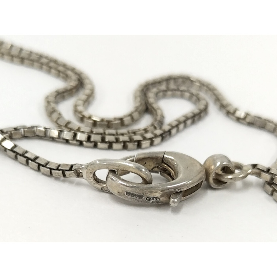 GUCCI - GUCCI ネックレス バンブー ハート SV925 シルバーの GUCCI - GUCCI ネックレス バンブー ハート SV925 シルバーの