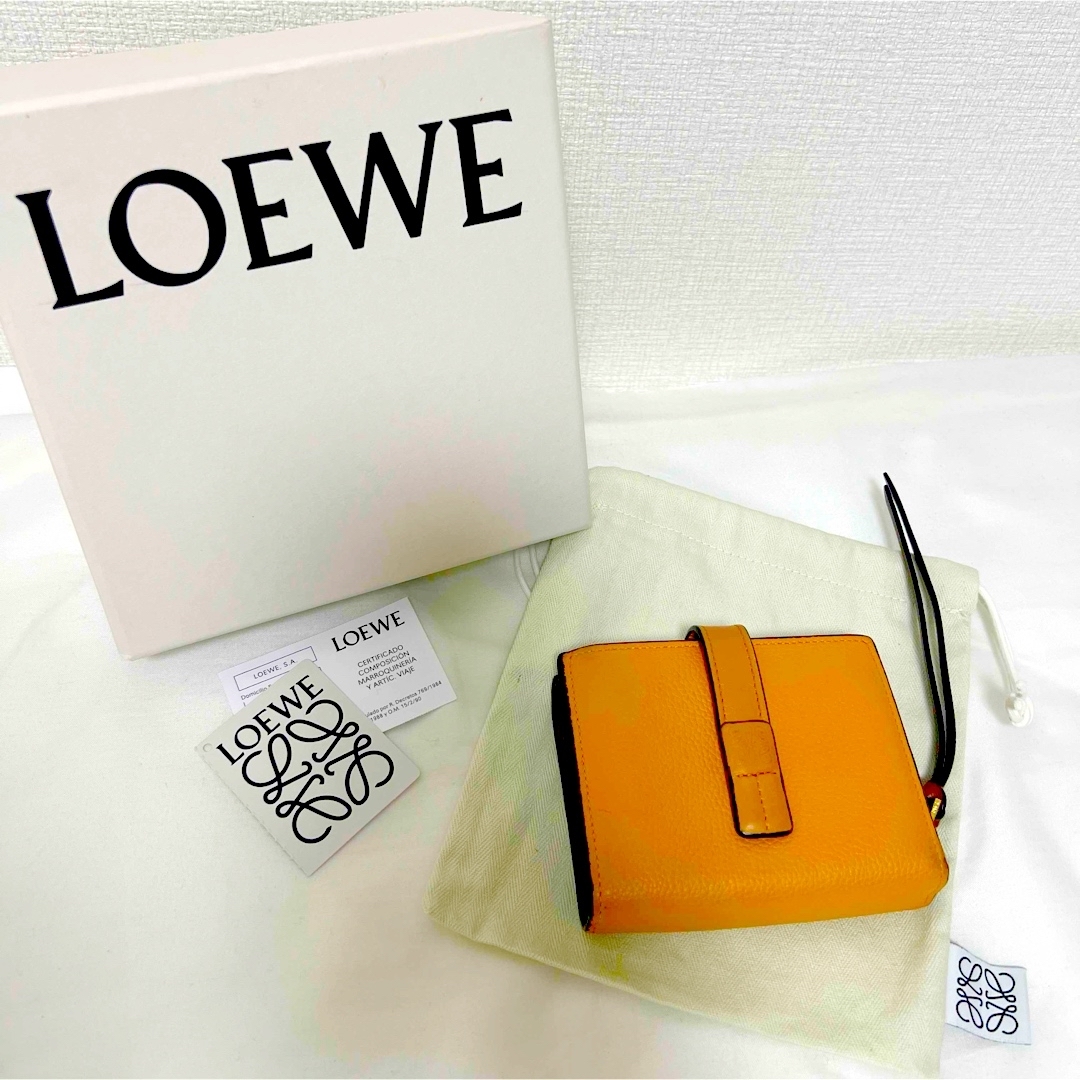 LOEWE ロエベ コンパクトジップウォレット LOEWE ロエベ コンパクトジップウォレット