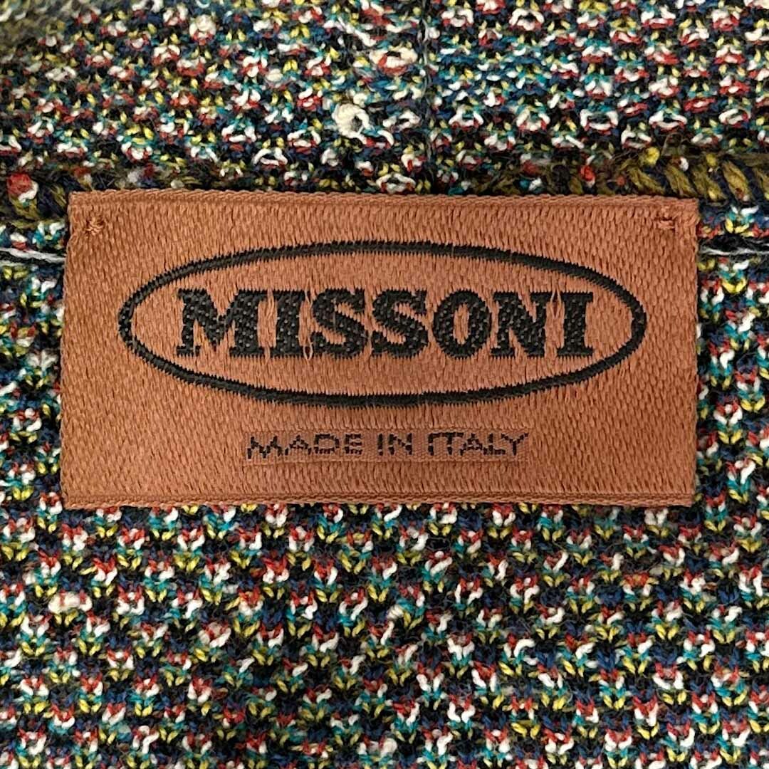 MISSONI◇ニット セーター ミッソーニ 総柄 マルチカラー メンズ MISSONI◇ニット セーター ミッソーニ 総柄 マルチカラー メンズ