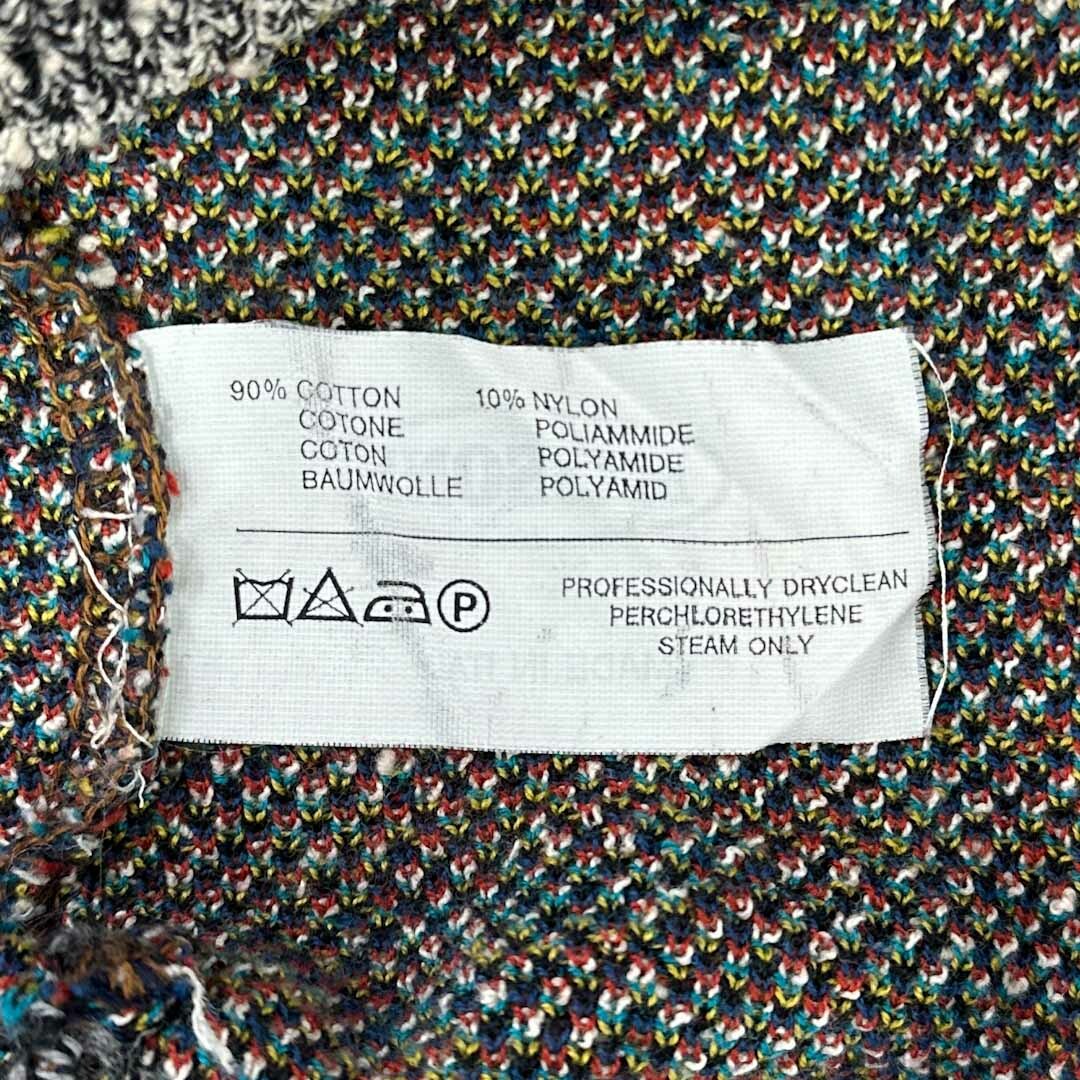 MISSONI◇ニット セーター ミッソーニ 総柄 マルチカラー メンズ MISSONI◇ニット セーター ミッソーニ 総柄 マルチカラー メンズ