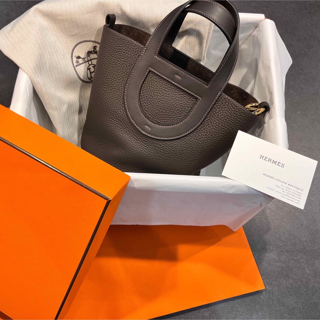 HERMES - 【新品未使用】エルメス インザループ 18 ゴールド金具 HERMES - 【新品未使用】エルメス インザループ 18 ゴールド金具