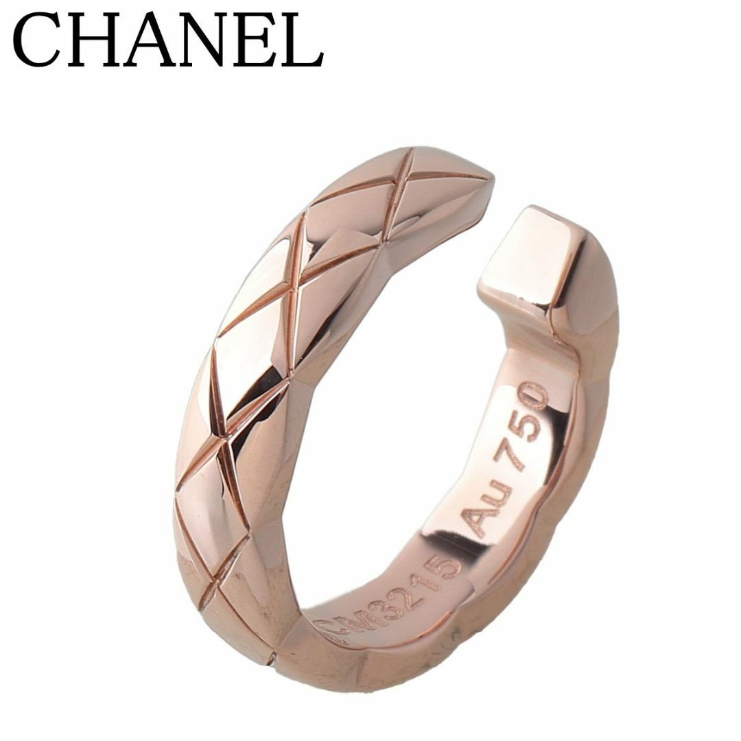CHANEL - シャネル ココクラッシュ シングル イヤーカフ 現行モデル Au750PG J12149 保証書(2022年) 新品仕上げ済 CHANEL【18980】