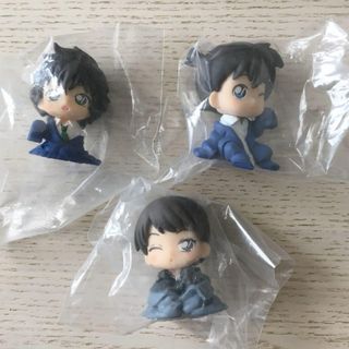 名探偵コナン　ちぢませ隊　まとめ売り　3点(キャラクターグッズ)