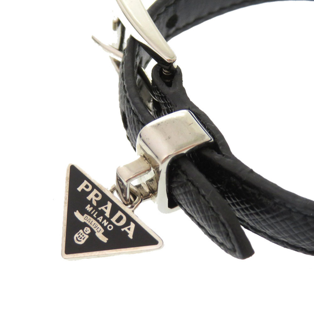 美品】PRADA レザーバングル黒 - アクセサリー 美品】PRADA レザーバングル黒 - アクセサリー