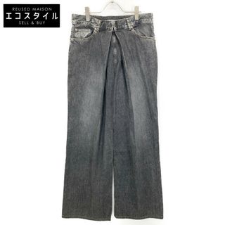 ジョンローレンスサリバン(JOHN LAWRENCE SULLIVAN)のジョンローレンスサリバン グレー JLS-02-22 Washed Denim Wide Pants 48(その他)