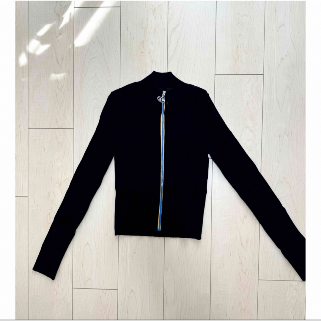 DIESEL - DIESEL ジップアップニットの通販 by yuuki's shop DIESEL - DIESEL ジップアップニットの通販 by yuuki's shop