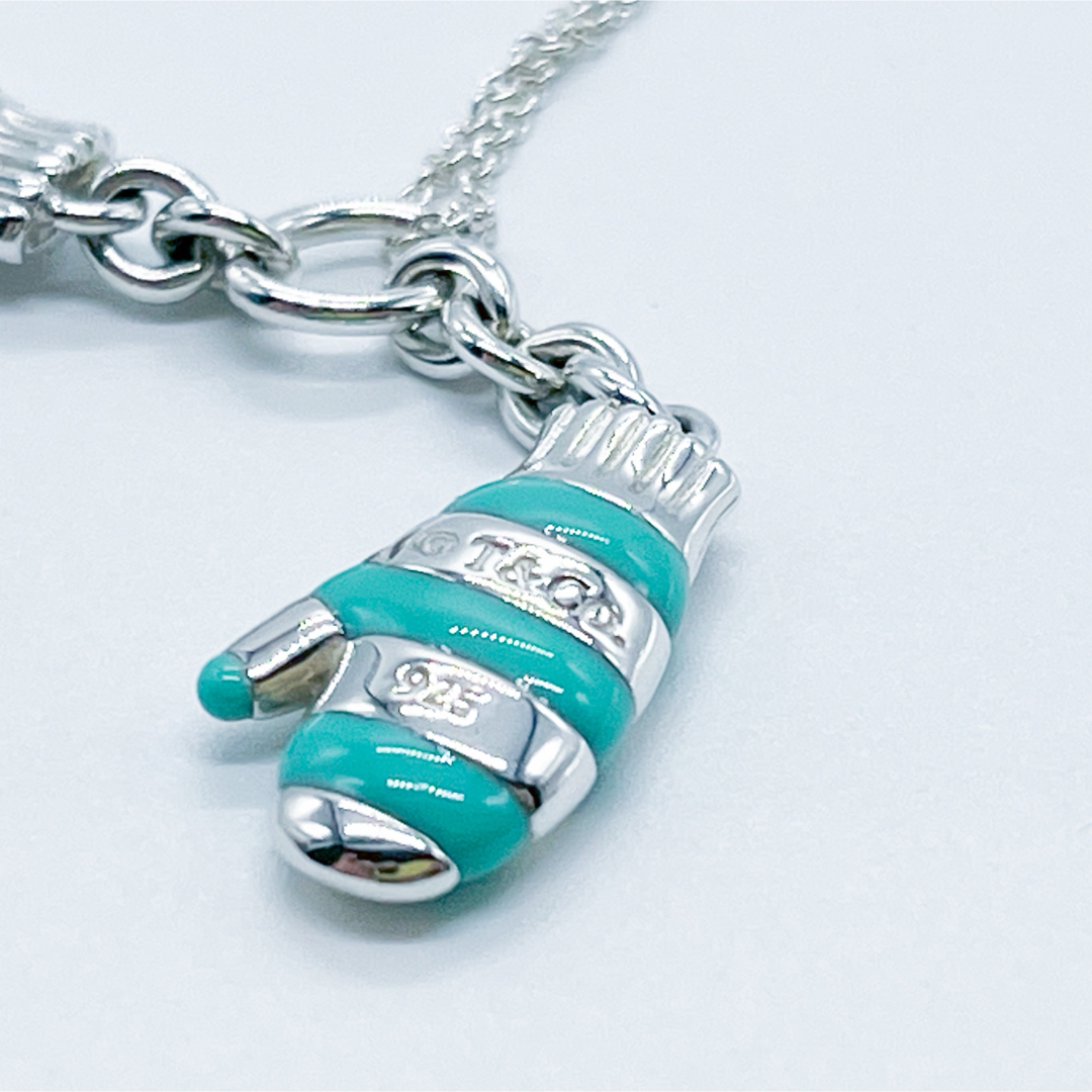 Tiffany & Co. - ティファニー グローブ ネックレス 手袋 ブルー Tiffany & Co. - ティファニー グローブ ネックレス 手袋 ブルー