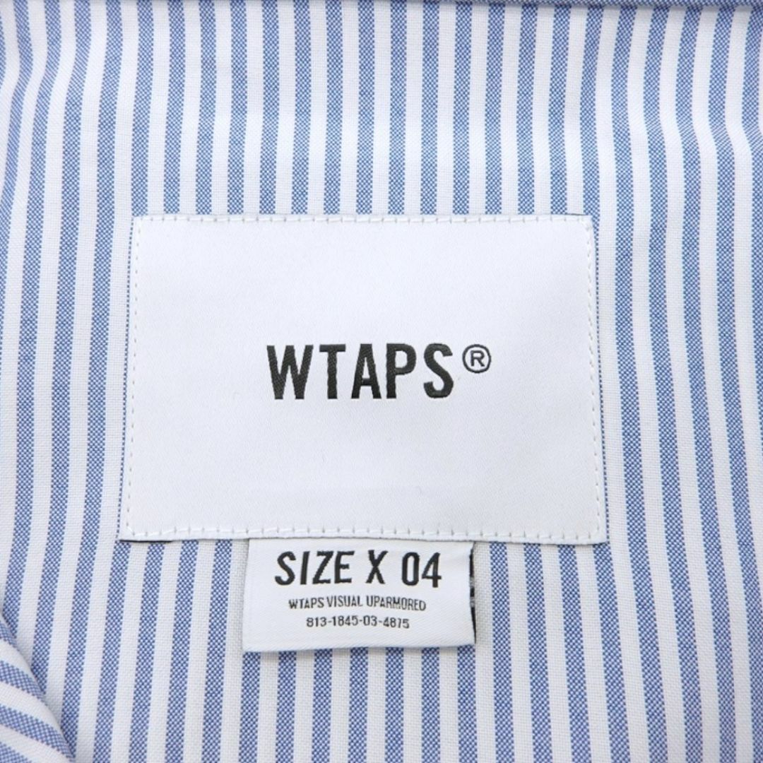 W)taps - WTAPS 24aw BD 02 LS POLY BROADCLOTH TEXTILE COOLMAX W)taps - WTAPS 24aw BD 02 LS POLY BROADCLOTH TEXTILE COOLMAX