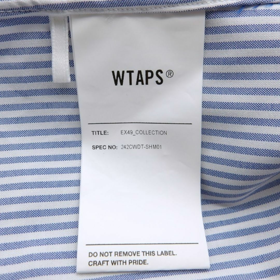 W)taps - WTAPS 24aw BD 02 LS POLY BROADCLOTH TEXTILE COOLMAX W)taps - WTAPS 24aw BD 02 LS POLY BROADCLOTH TEXTILE COOLMAX