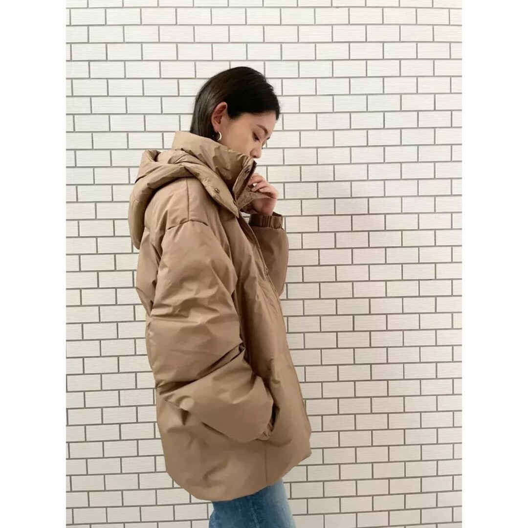 ZARA - ZARA フード付きキルティングジャケット XLサイズ ZARA - ZARA フード付きキルティングジャケット XLサイズ