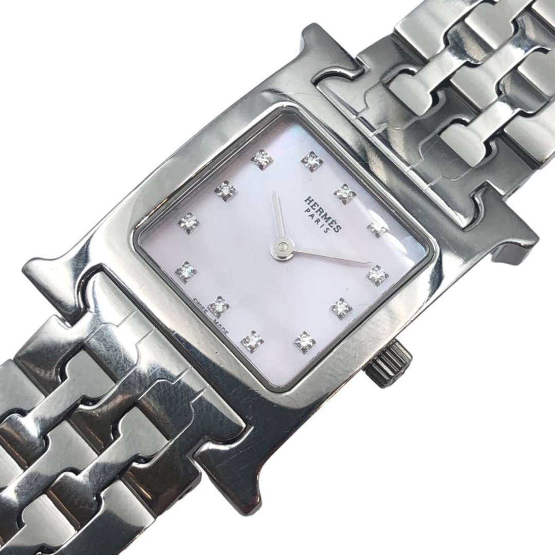 HERMES - 　エルメス HERMES Hウォッチ HH1.210 SS レディース 腕時計