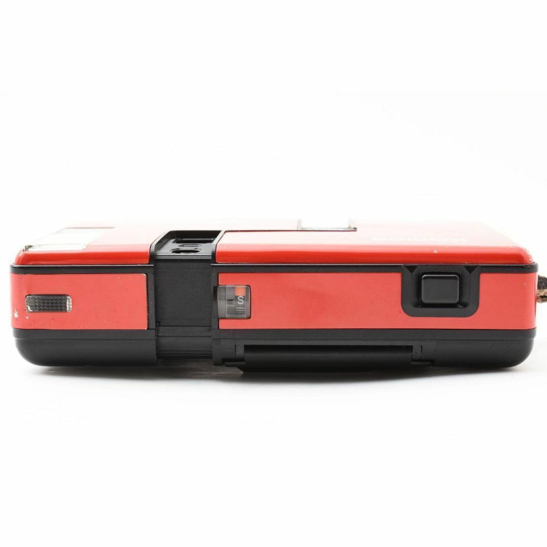 Konica RECORDER レッド コンパクトフィルムカメラ フィルムカメラ Konica RECORDER レッド コンパクトフィルムカメラ フィルムカメラ