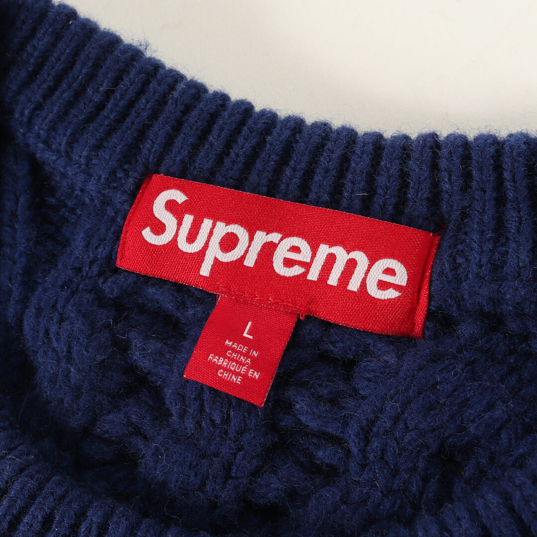 Supreme - 美品 Supreme シュプリーム ニット サイズ:L 23AW Supreme - 美品 Supreme シュプリーム ニット サイズ:L 23AW