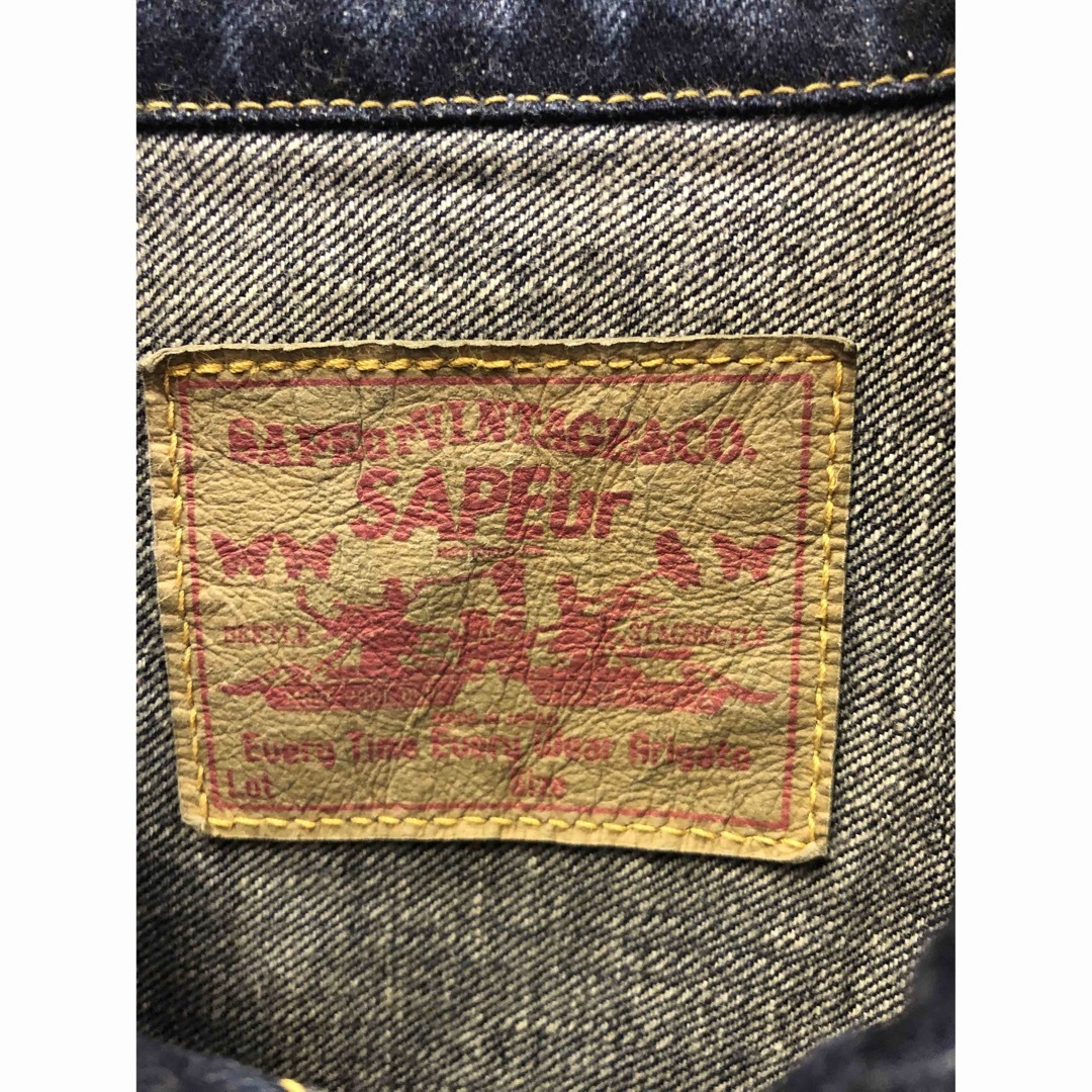SAPEur® サプール 名古屋限定 ヴィンテージデニム ジャケットの SAPEur® サプール 名古屋限定 ヴィンテージデニム ジャケットの