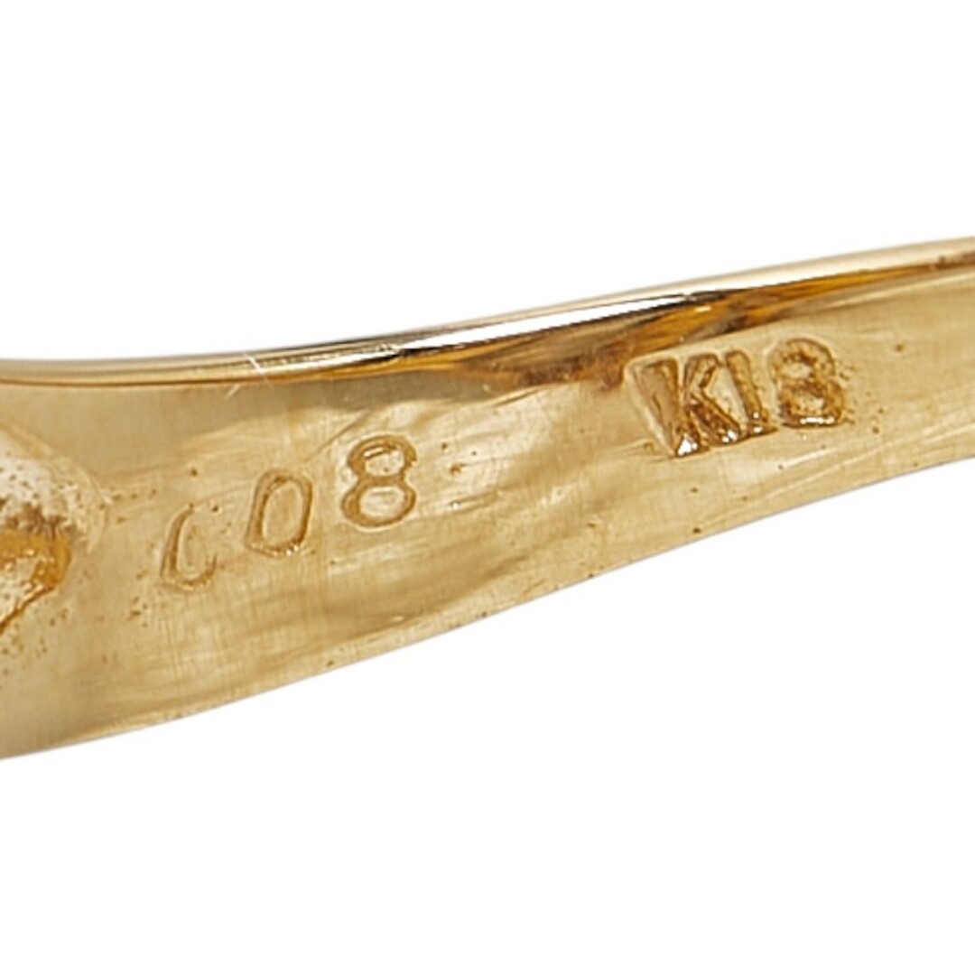 美品 K18YG イエローゴールド Pt900 プラチナ リング 指輪 美品 K18YG イエローゴールド Pt900 プラチナ リング 指輪