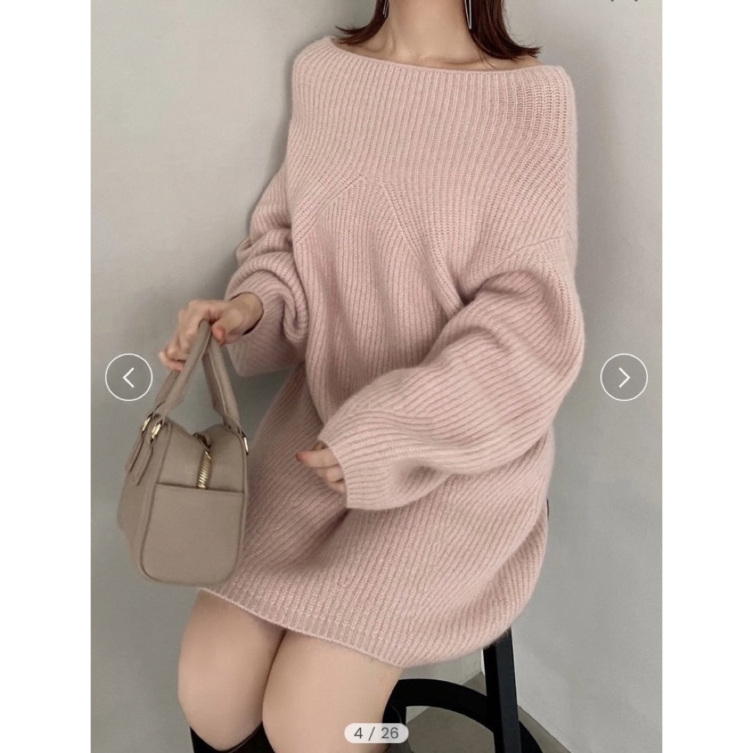SNIDEL - ラクーンミニニットワンピースの通販 by 松坂先生の SNIDEL - ラクーンミニニットワンピースの通販 by 松坂先生の