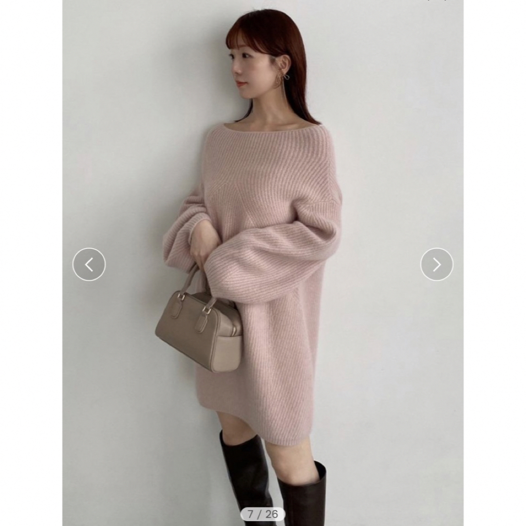 SNIDEL - ラクーンミニニットワンピースの通販 by 松坂先生の SNIDEL - ラクーンミニニットワンピースの通販 by 松坂先生の