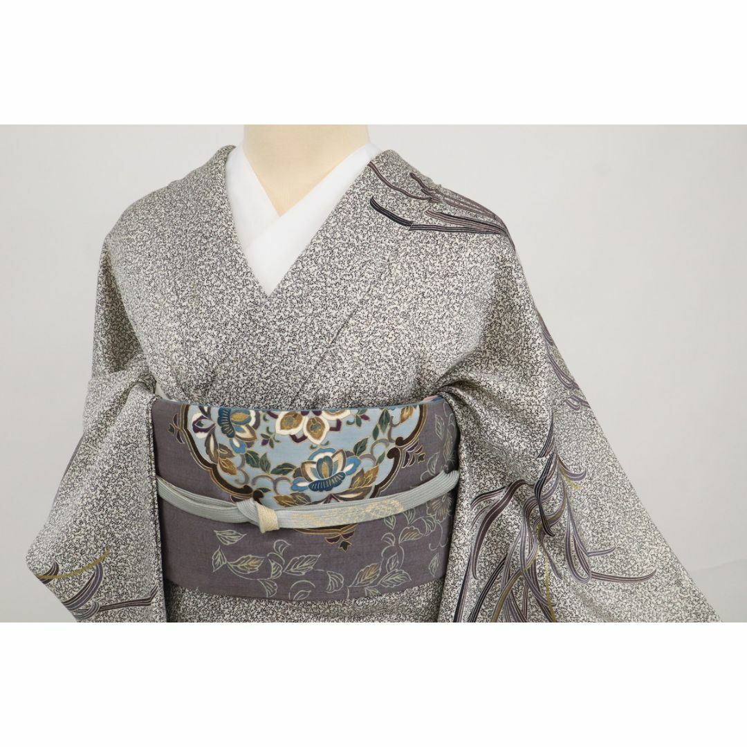 作り帯◇袋帯□二重太鼓◇紬地□唐華模様□正絹着物□つけ帯 作り帯◇袋帯□二重太鼓◇紬地□唐華模様□正絹着物□つけ帯