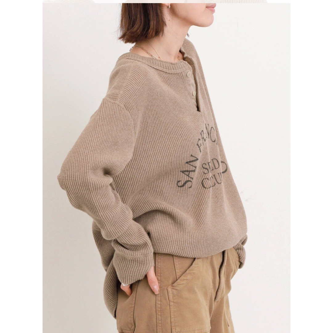 GOOD GRIEF!/グッドグリーフHENLEY NECK TOP 完売 トップス GOOD GRIEF!/グッドグリーフHENLEY NECK TOP 完売 トップス